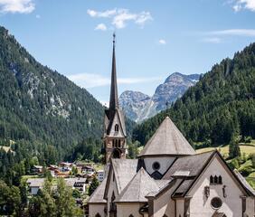 Centro del paese in Val d’Ega