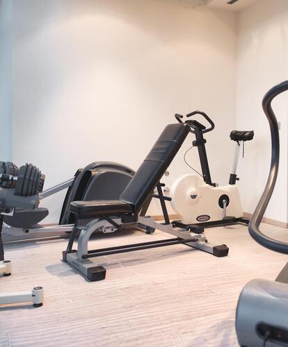 Fitnessraum im Hotel Stern
