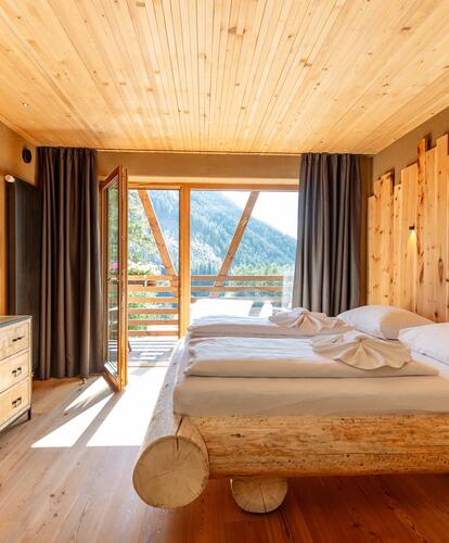 Camera presso il Bikehotel Diana