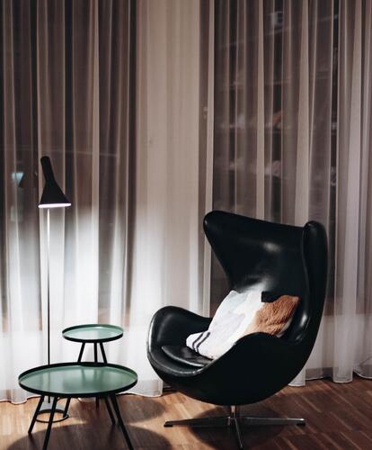 lounge area at the Design Hotel Tyrol