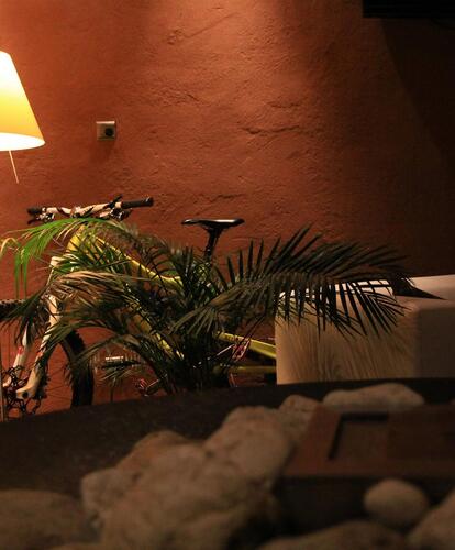 Lounge del Bikehotel Diana
