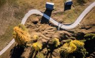 Herbst berge biken Su¨dtirol