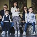Zu sehen ist die Gastgeberfamilie Keil.