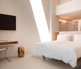 room at the Design Hotel Tyrol