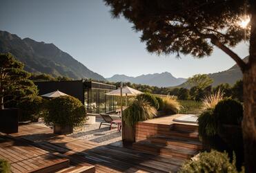 Außenbereich Design Hotel Tyrol
