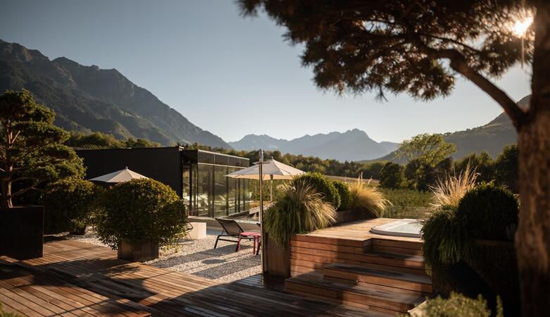 Außenbereich Design Hotel Tyrol
