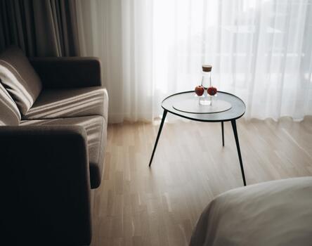 lounge area at the Design Hotel Tyrol