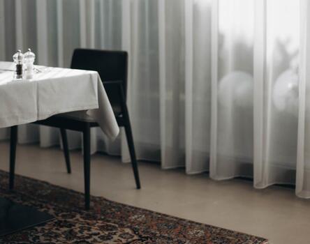 set table at the Design Hotel Tyrol